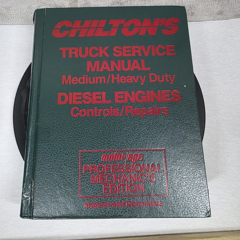 1982-1988 Chilton's Medium Heavy Duty Truck Diesel Engine Service Manual 7875